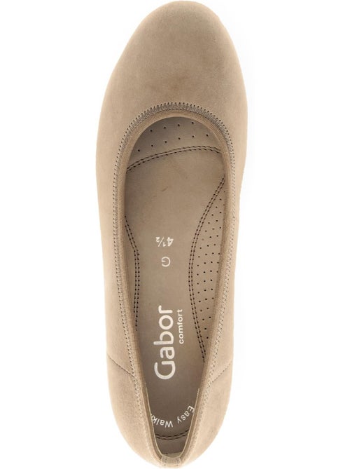 Ballerines  en daim - Kiabi