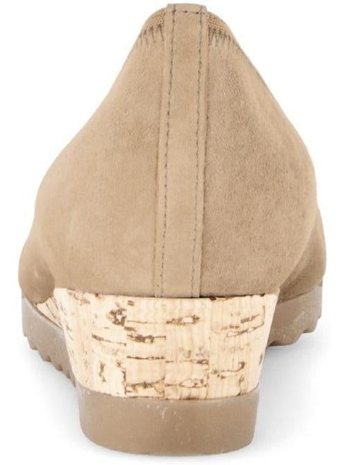 Ballerines  en daim - Kiabi