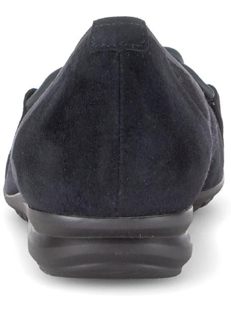 Ballerines  en daim Bleu - Kiabi
