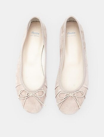 Ballerines en daim confortables bata