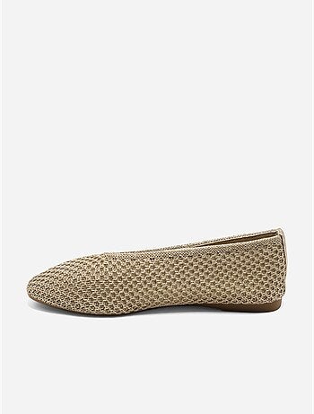 Ballerines en maille