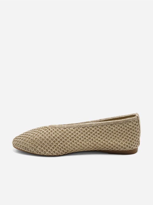 Ballerines en maille - Kiabi