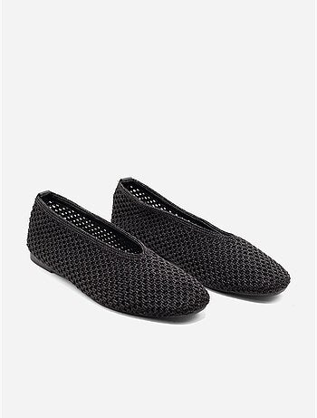 Ballerines en maille