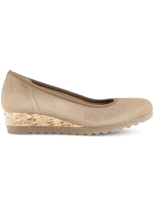 Ballerines  en nubuck - Kiabi