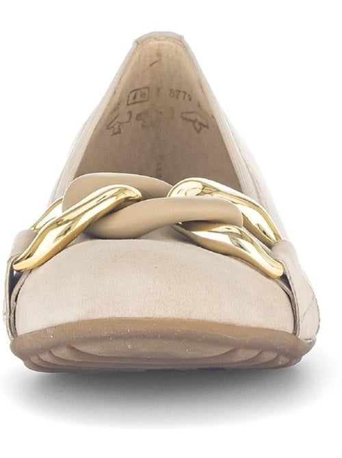 Ballerines  en nubuck - Kiabi