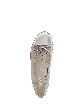 Ballerines en nubuck