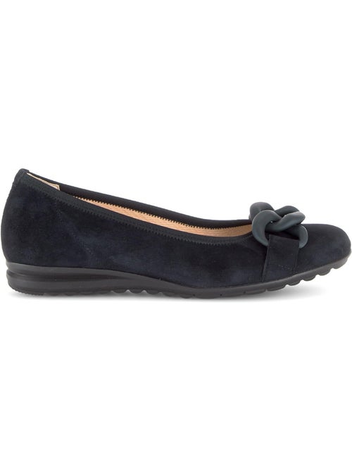 Ballerines  en nubuck - Kiabi