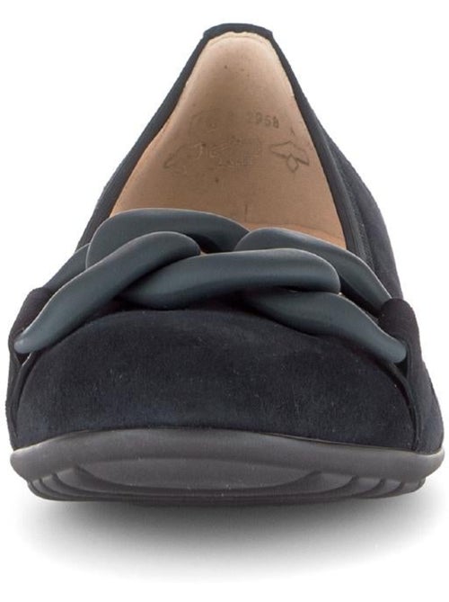 Ballerines  en nubuck - Kiabi