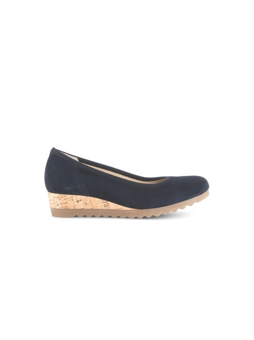 Ballerines  en nubuck - Kiabi