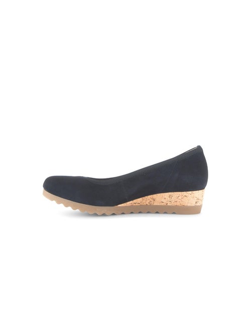 Ballerines  en nubuck - Kiabi
