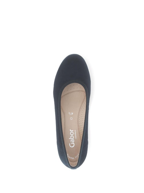 Ballerines  en nubuck - Kiabi