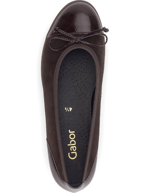 Ballerines  en Nubuck - Kiabi