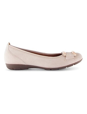 Ballerines en nubuck