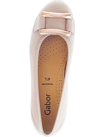 Ballerines en nubuck