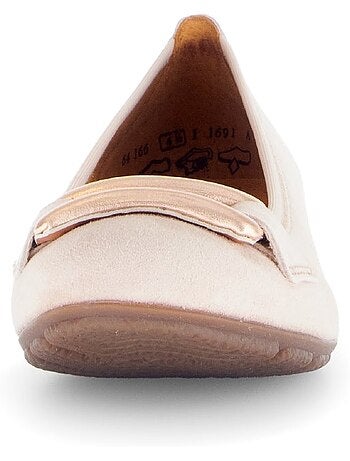 Ballerines en nubuck