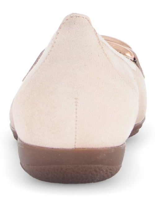 Ballerines  en nubuck - Kiabi