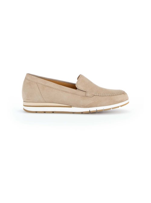 Ballerines  en nubuk - Kiabi