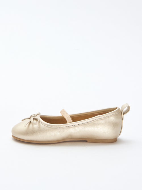 Ballerines en simili à bride - Kiabi