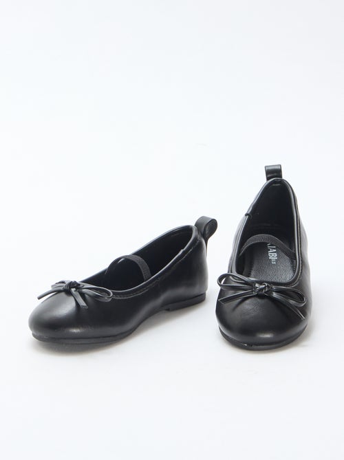 Ballerines en simili à bride - Kiabi