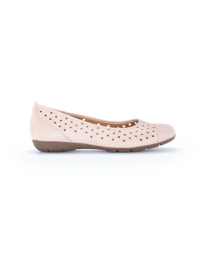 Ballerines  en suède Gabor Rose - Kiabi
