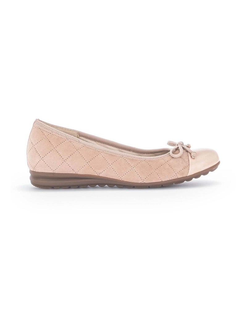 Ballerines  en suède Gabor Rose - Kiabi