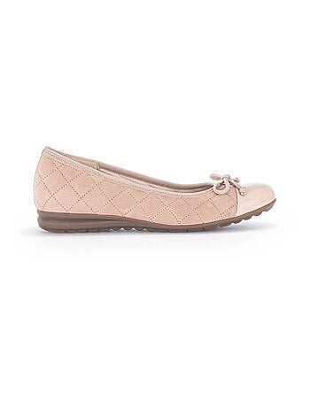 Ballerines en suède