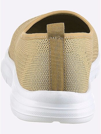 Ballerines en matière textile avec motif ajouré et semelle confortable - Taille standard - Helline
