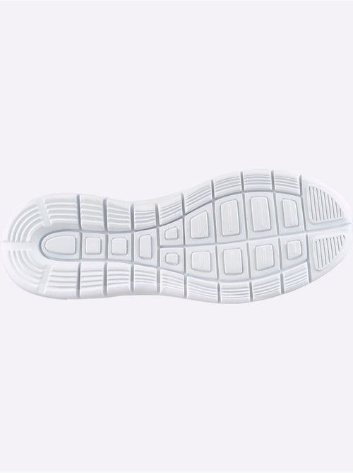Ballerines en textile respirant avec motif tricot ajouré et semelle EVA - Taille standard - Helline - Kiabi