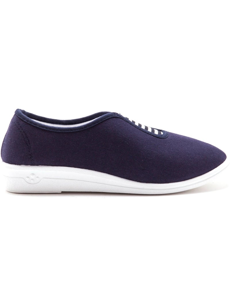 Ballerines en toile - PEDICONFORT Bleu marine - Kiabi