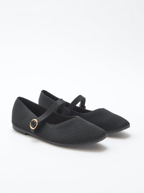 Ballerines en tricot - Kiabi