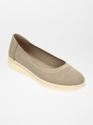 Ballerines en tricot