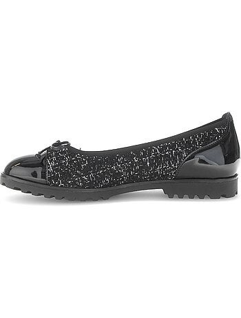 Ballerines en tweed