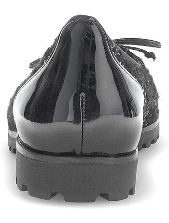 Ballerines en tweed