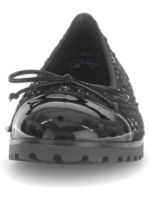 Ballerines  en tweed - Kiabi