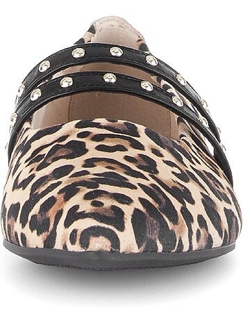 Ballerines en velours