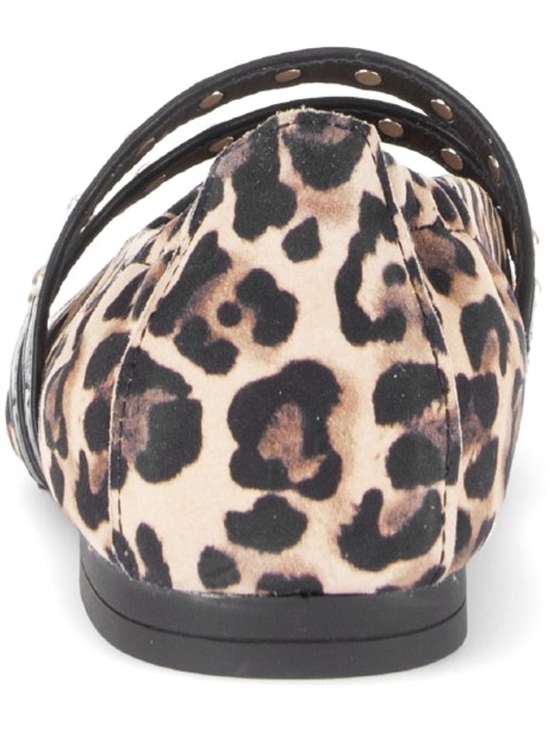Ballerines  en velours Beige - Kiabi