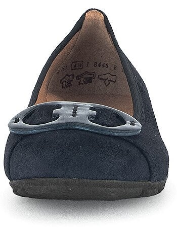 Ballerines en velours