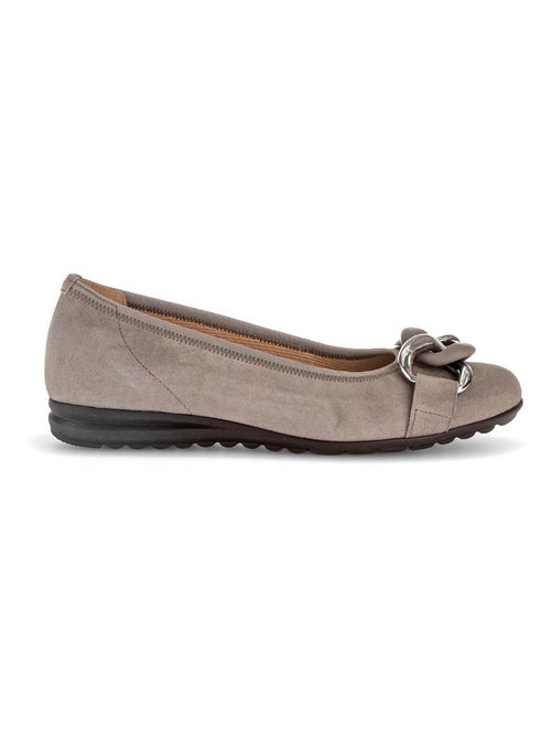 Ballerines  en velours Gabor - Kiabi