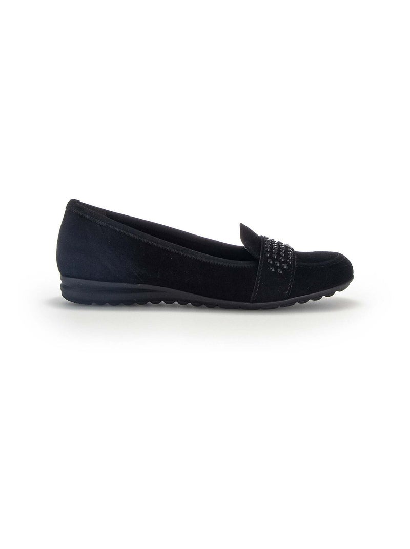 Ballerines  en velours Gabor Noir Noir - Kiabi
