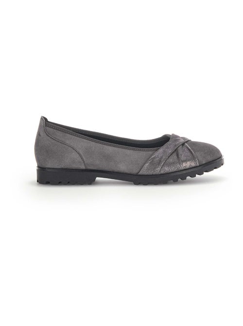 Ballerines  en velours - Kiabi