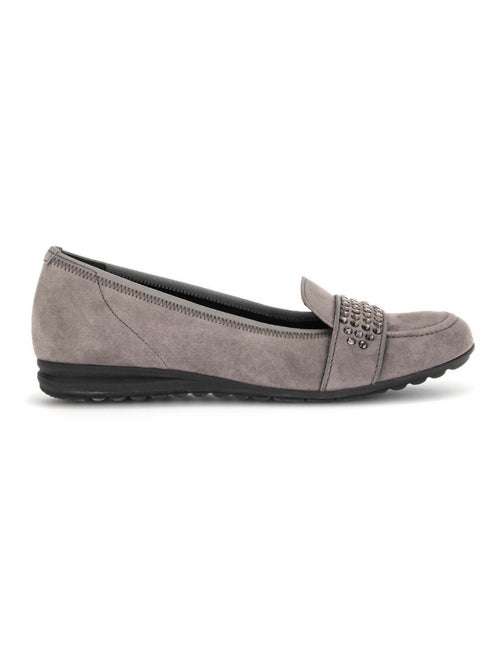 Ballerines  en velours - Kiabi