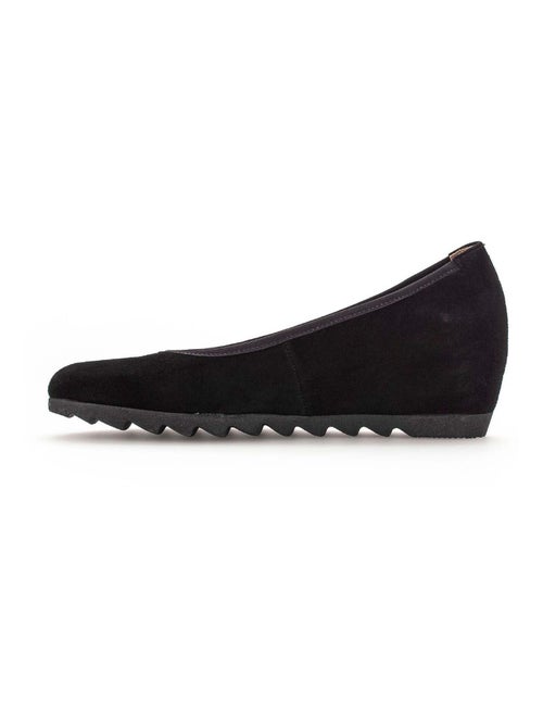 Ballerines  en velours - Kiabi