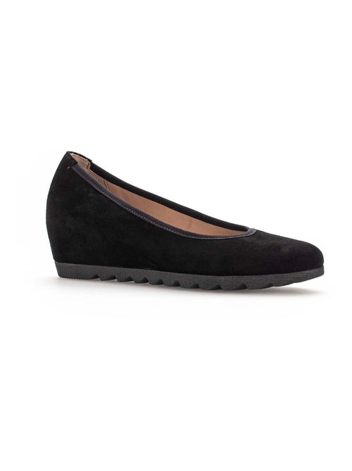 Ballerines  en velours - Kiabi