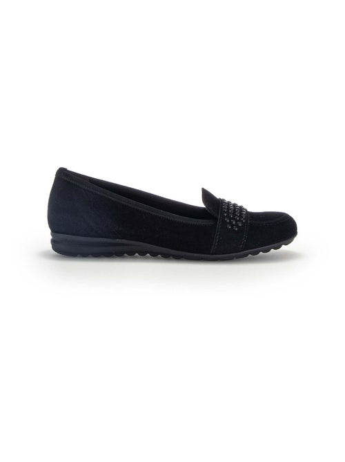 Ballerines  en velours - Kiabi