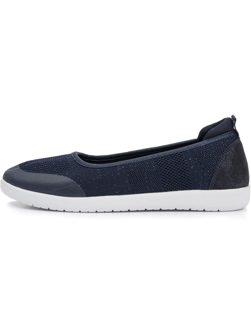 Ballerines facile à enfiler, semelle à mémoire forme, confortable et légère Bleu foncé - Kiabi