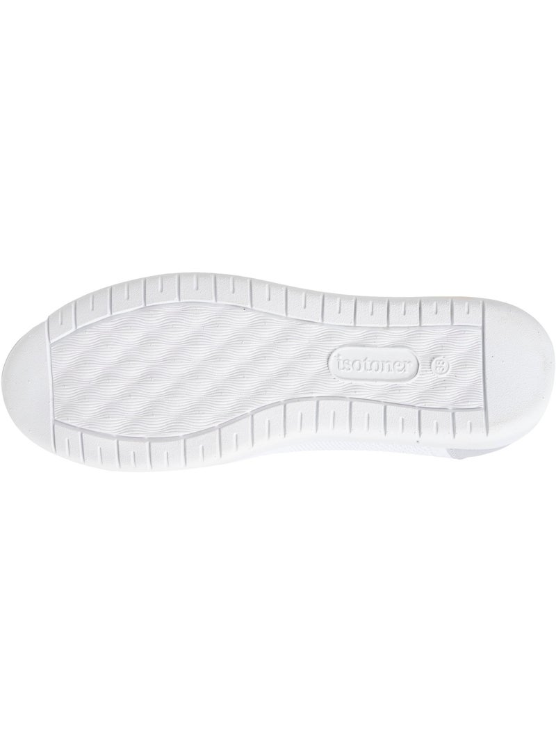 Ballerines facile à enfiler, semelle à mémoire forme, confortable et légère  Isotoner Blanc - Kiabi