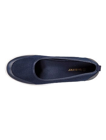 Ballerines facile à enfiler, semelle à mémoire forme, confortable et légère Isotoner