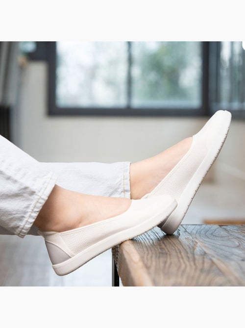 Ballerines facile à enfiler, semelle à mémoire forme,confortable et légère  Isotoner - Kiabi