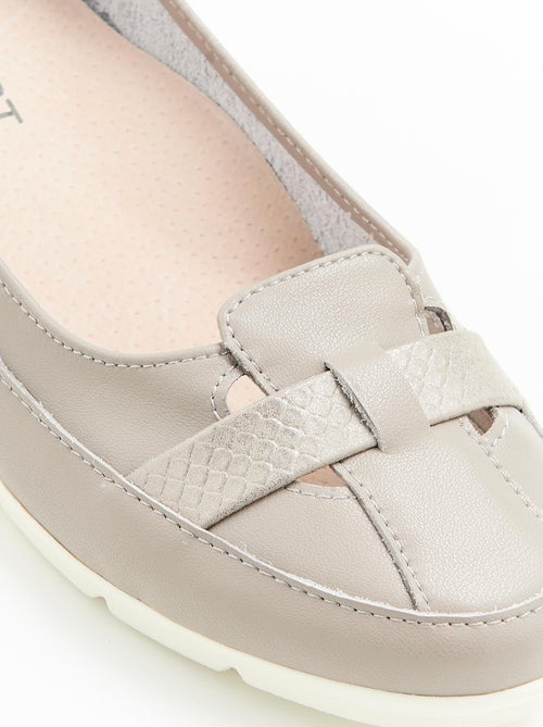 Ballerines fantaisie compensées Amortyl - Damart - Kiabi Ballerines fantaisie compensées Amortyl - Damart - Kiabi