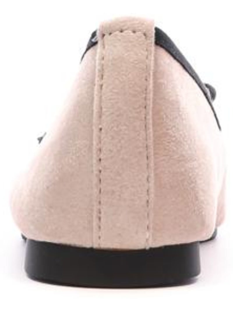 Ballerines Femme Beige/Noir - Kiabi